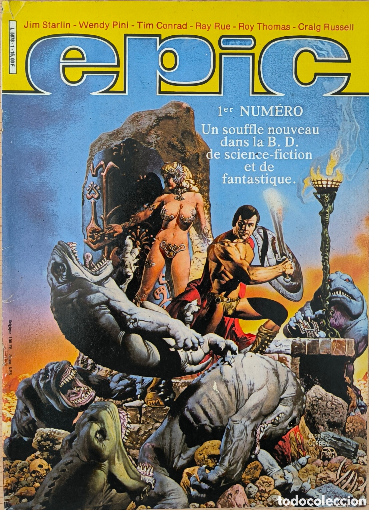 Tebeos: EPIC NUMERO 1 EDICION FRANCESA - Foto 1