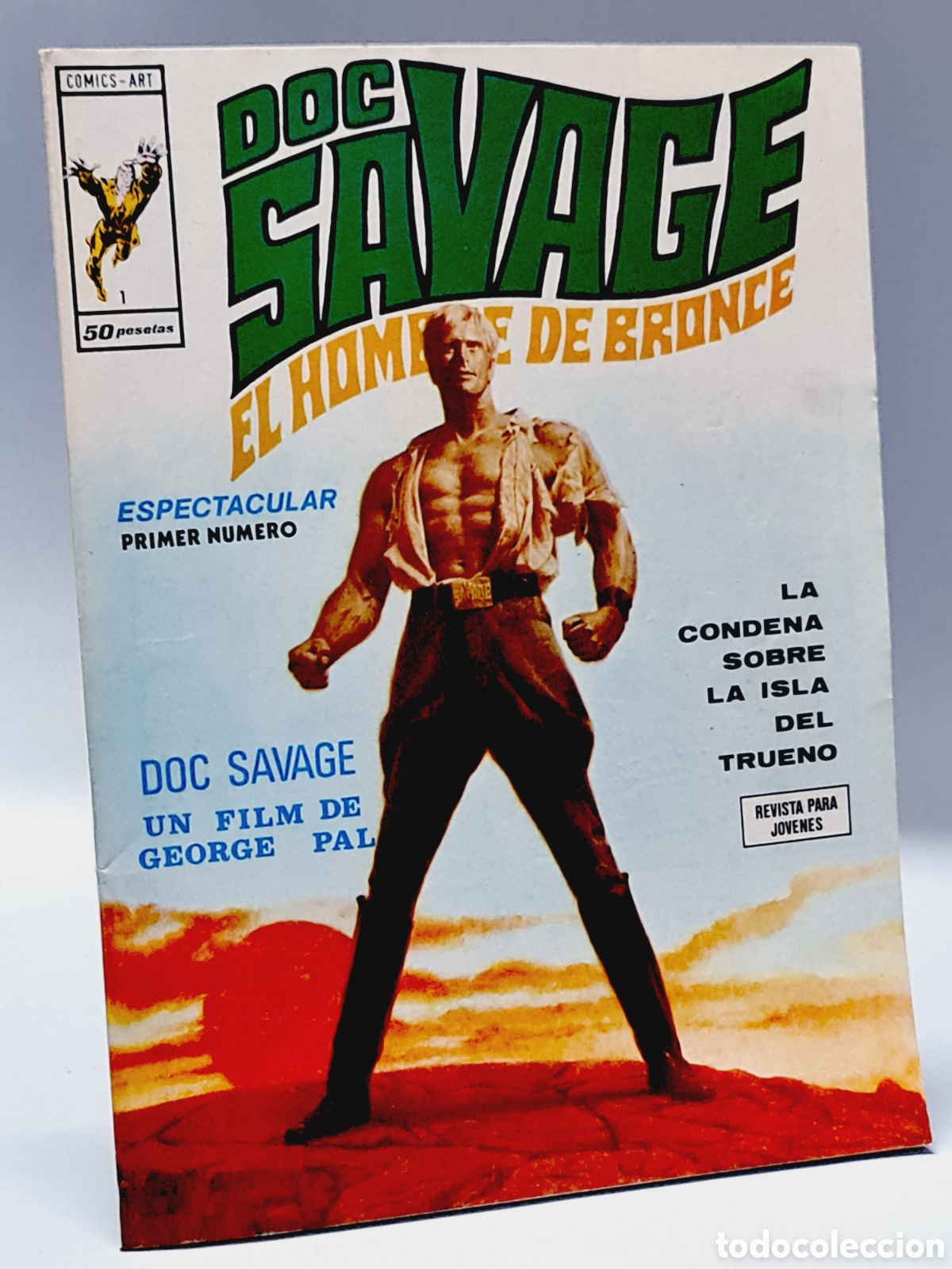 Tebeos: EXCELENTE ESTADO EL HOMBRE DE BRONCE 1 DOC SAVAGE MARVEL GRAPA EDICIONES VERTICE - Foto 1