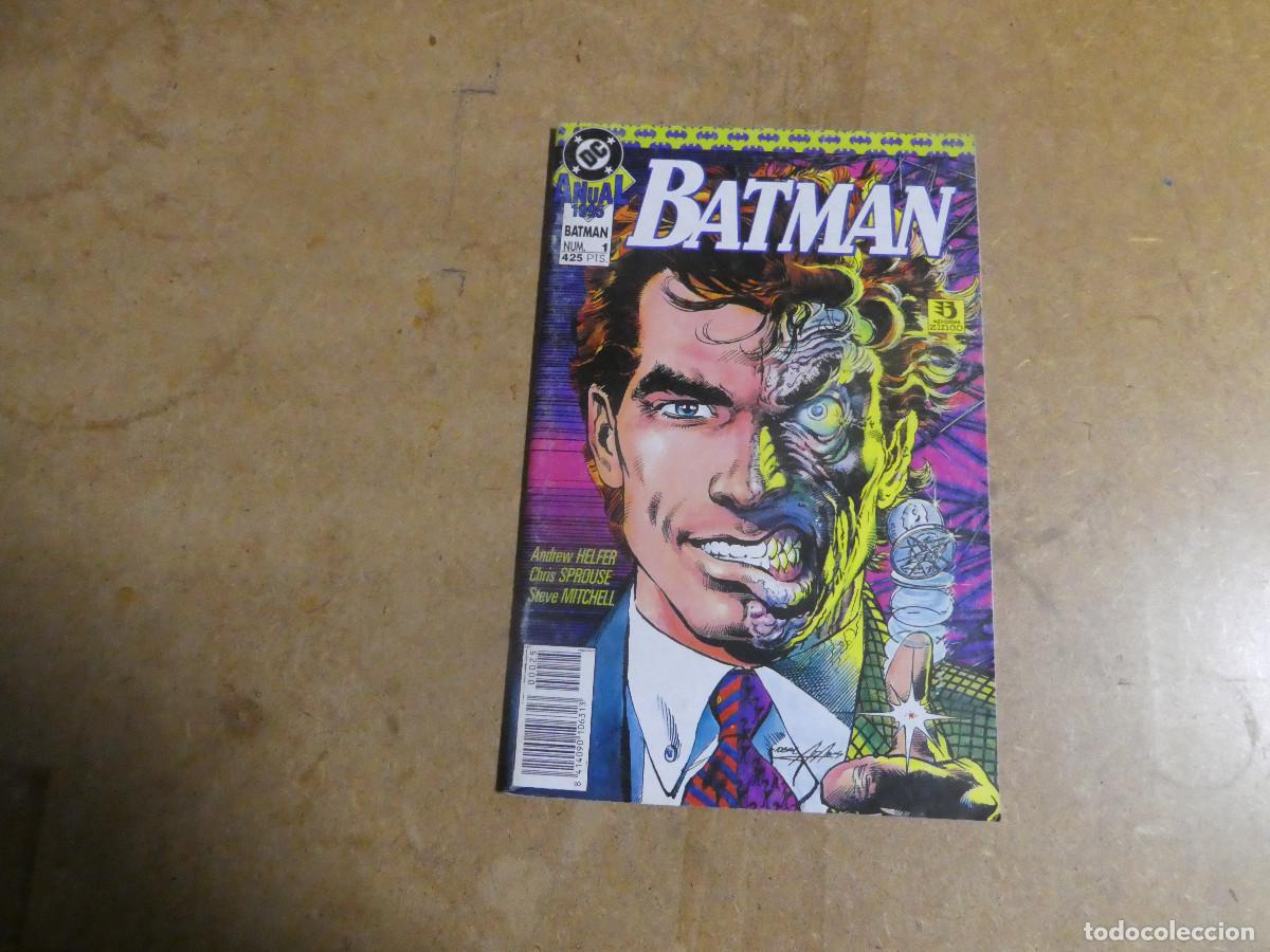 Tebeos: batman anual 1995 n&ordm; 1, zinco - Foto 1