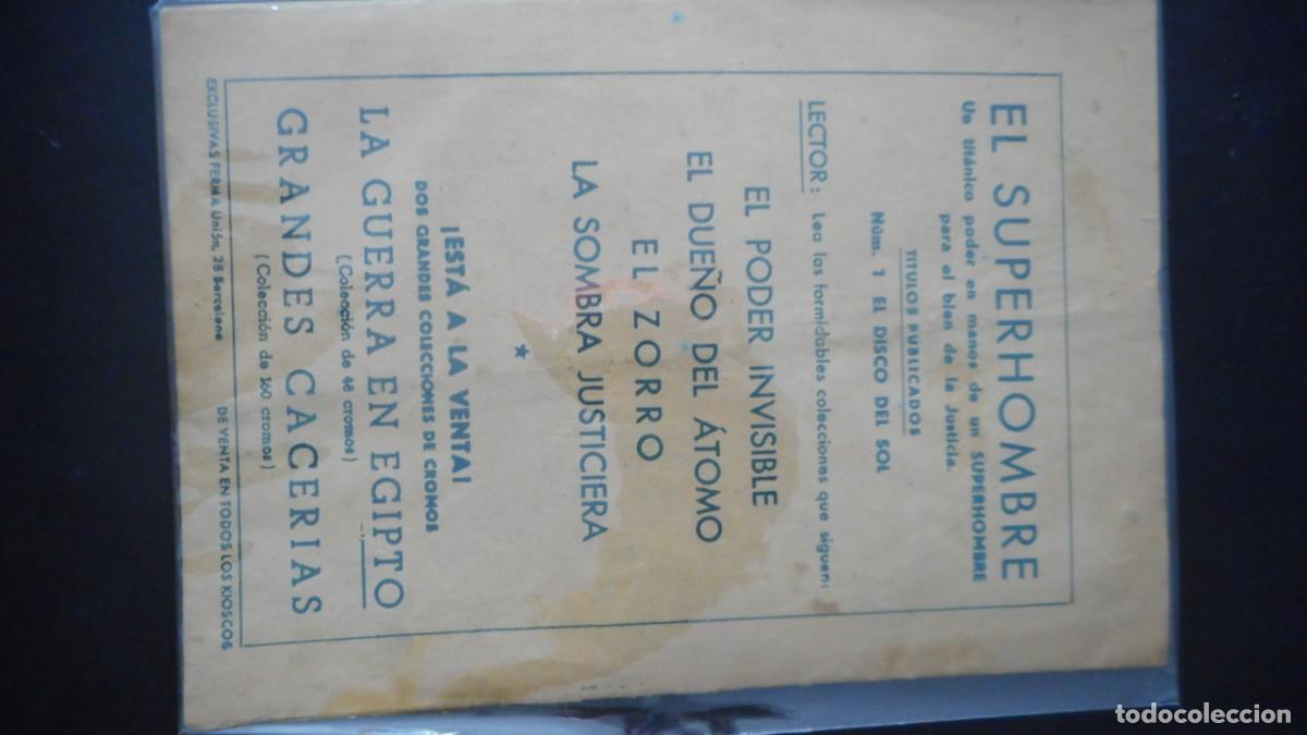 Tebeos: SUPERHOMBRE N&ordm; 1 / C-20 - Foto 2