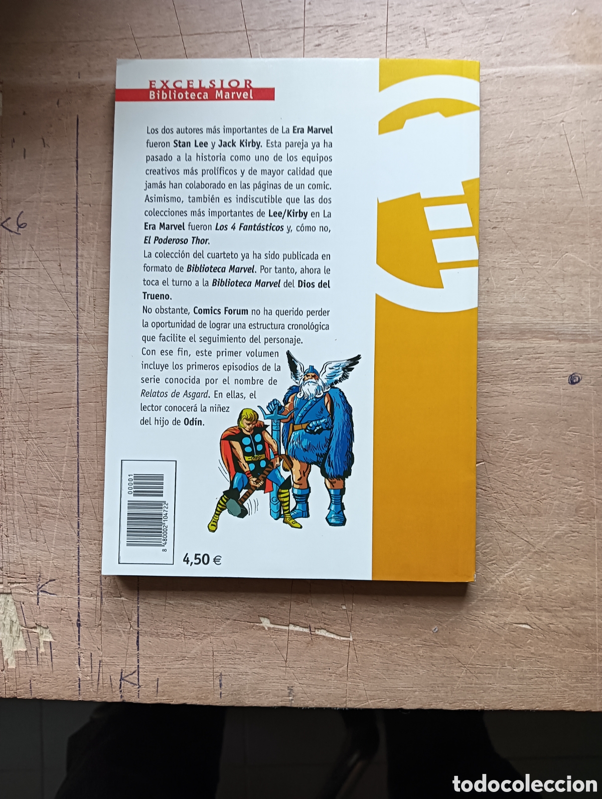 Tebeos: Biblioteca Marvel el poderoso Thor n, 1 excelente estado - Foto 2