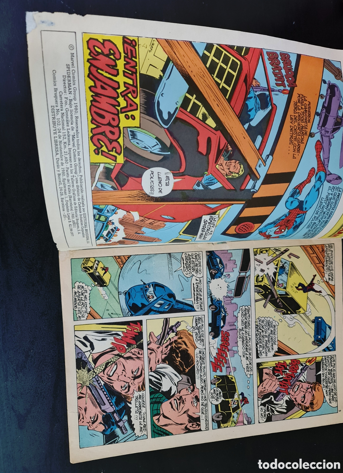 Tebeos: SPIDER-MAN 1 SPIDERMAN NORMAL ESTADO COMICS BRUGUERA - Foto 4