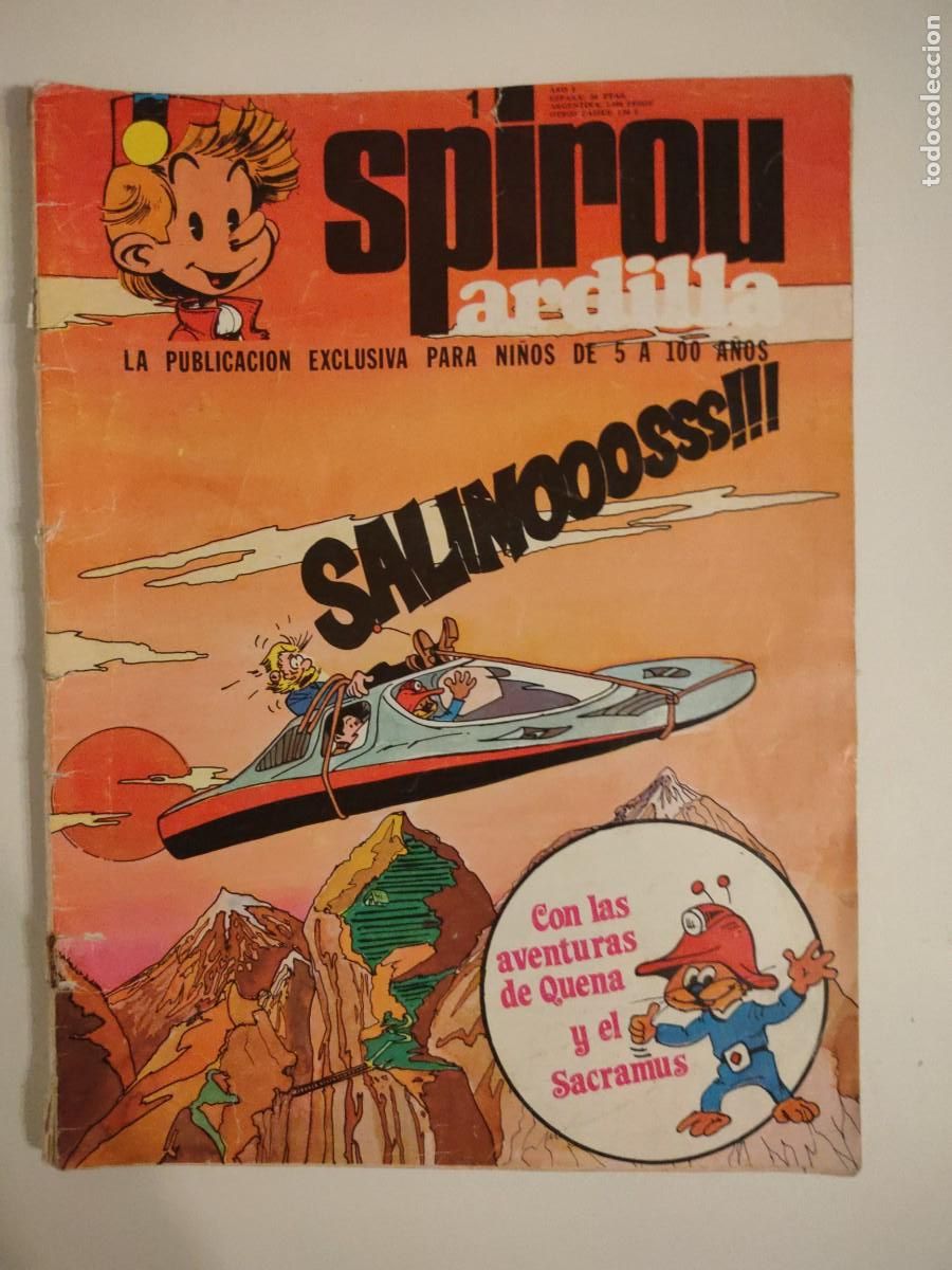 Tebeos: SPIROU ARDILLA N&Uacute;MERO 1 ED / MUNDIS - 1979 - Foto 1
