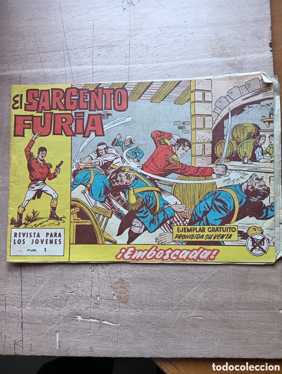 Tebeos: EL SARGENTO FURIA N1 - Foto 1