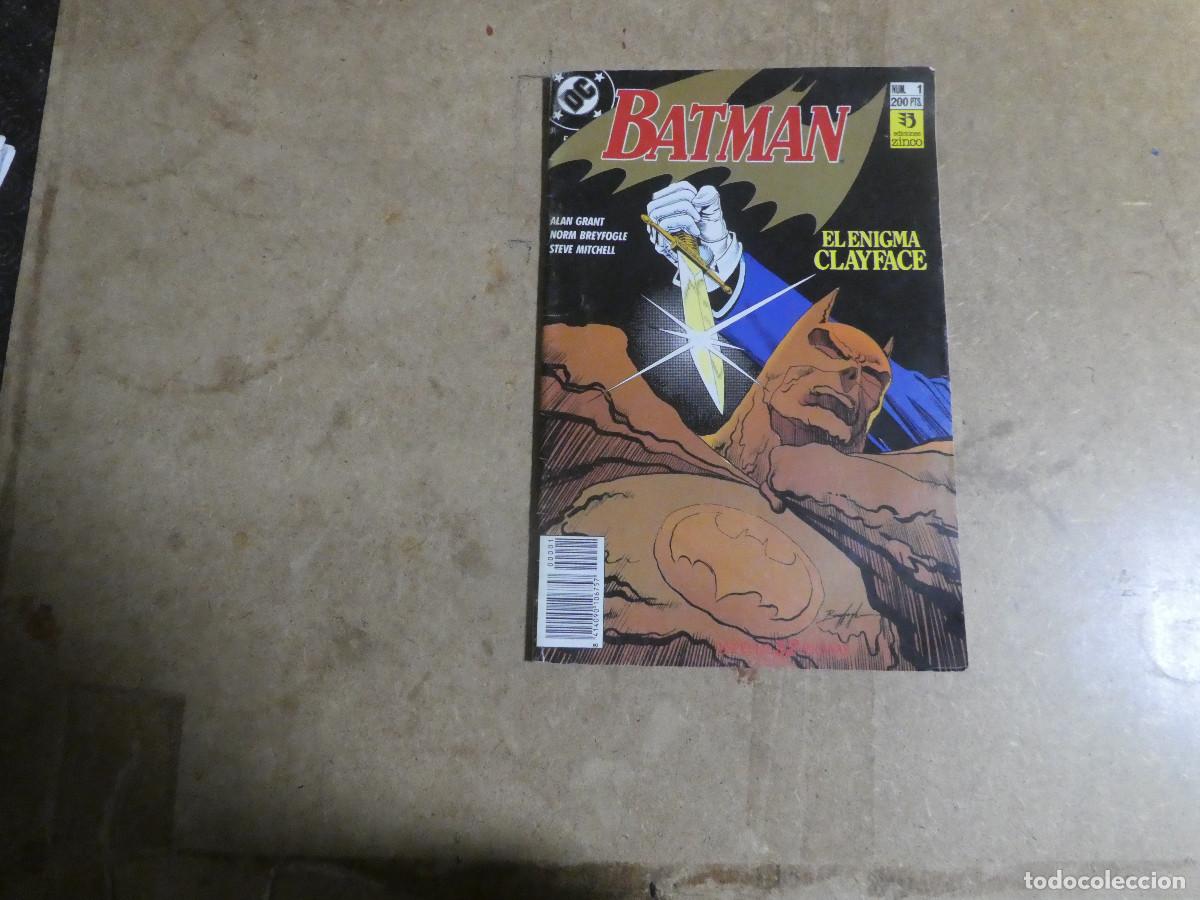 Tebeos: Batman el enigma clayface n&ordm; 1 de zinco - Foto 1
