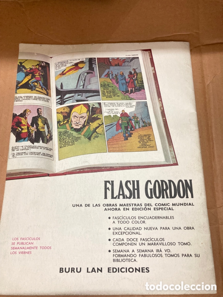Tebeos: FLASH GORDON, N&ordm; 1, EN LOS BOSQUES DE ARBORIA, BURU LAN COMICS, MAYO 1971 - Foto 2