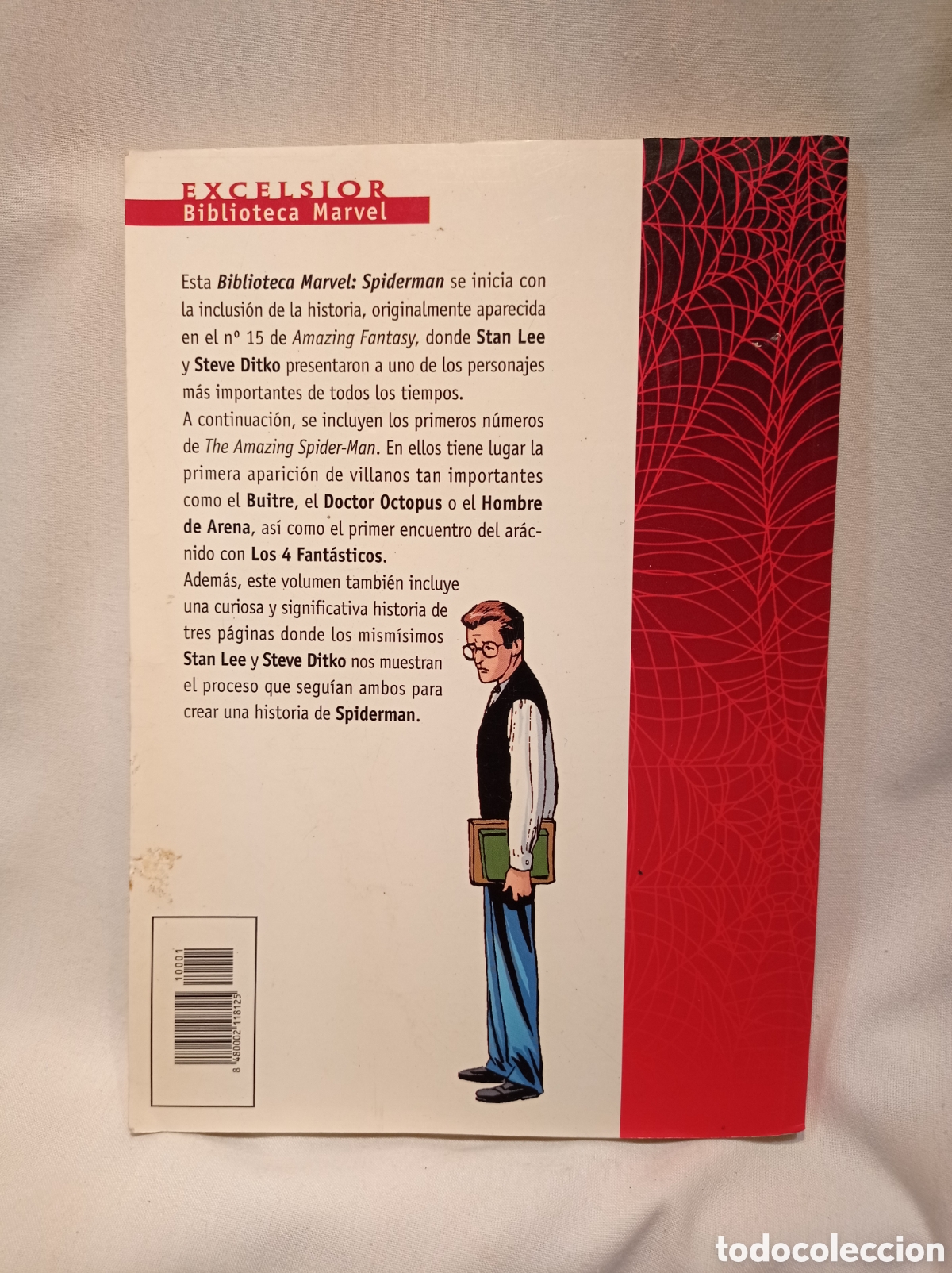 Tebeos: EXCELSIOR BIBLIOTECA MARVEL SPIDER-MAN N&Uacute;MERO UNO FORUM. - Foto 4