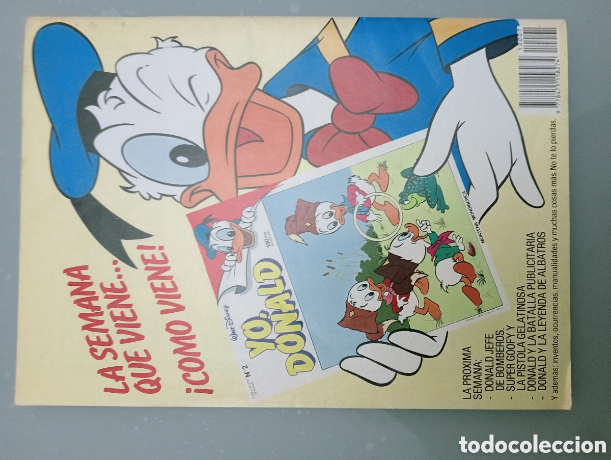 Tebeos: Tebeo antiguo N⁰1 Yo, Donald - Foto 3