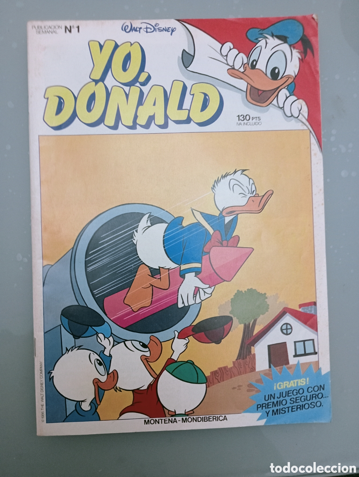 Tebeos: Tebeo antiguo N⁰1 Yo, Donald - Foto 1
