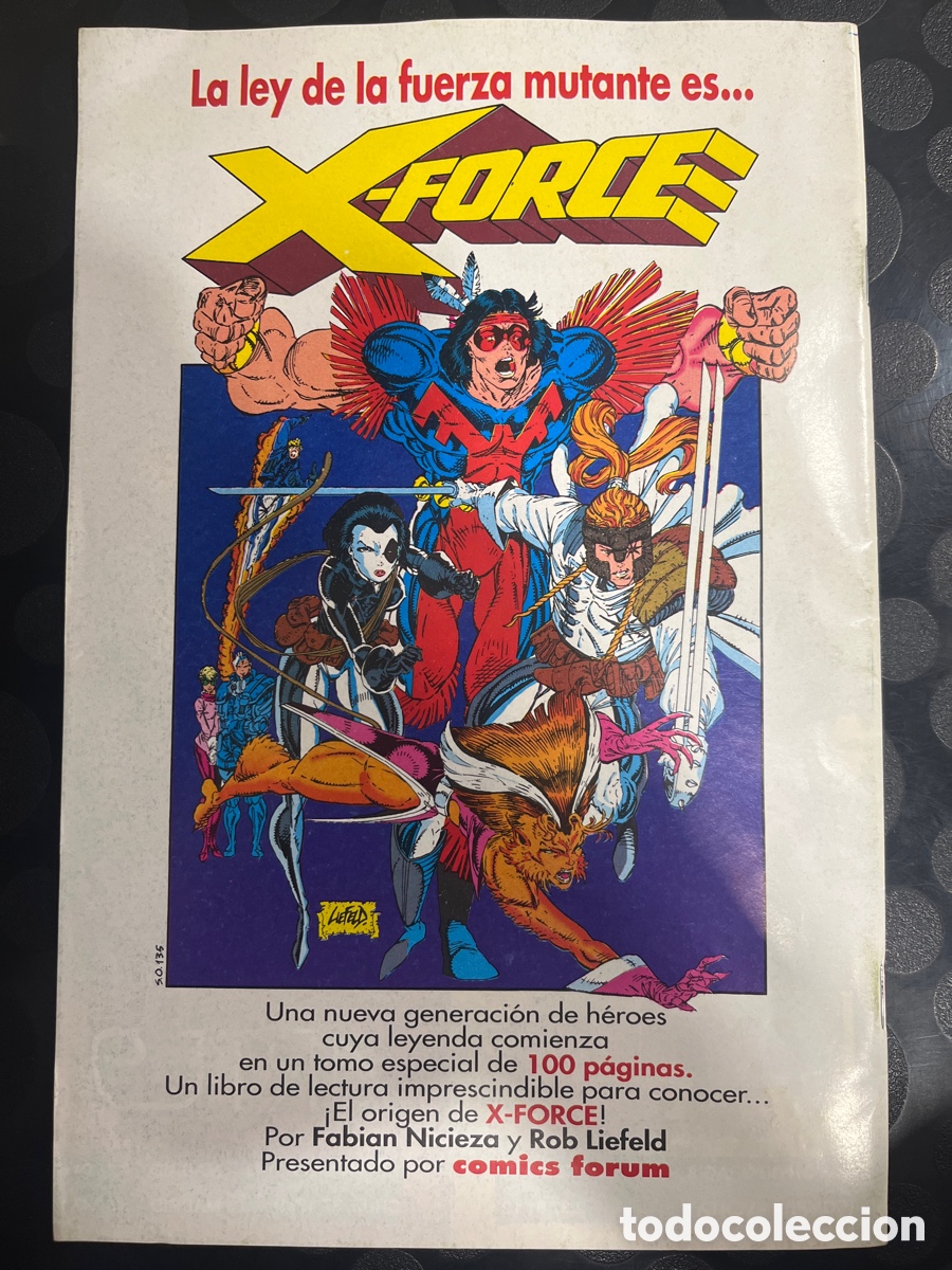 Tebeos: X MEN VOL.1 N.1 RUBIC&Oacute;N ( 1992/1995 ) - Foto 2
