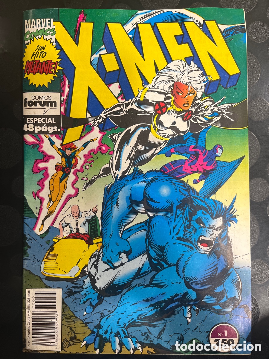 Tebeos: X MEN VOL.1 N.1 RUBIC&Oacute;N ( 1992/1995 ) - Foto 1