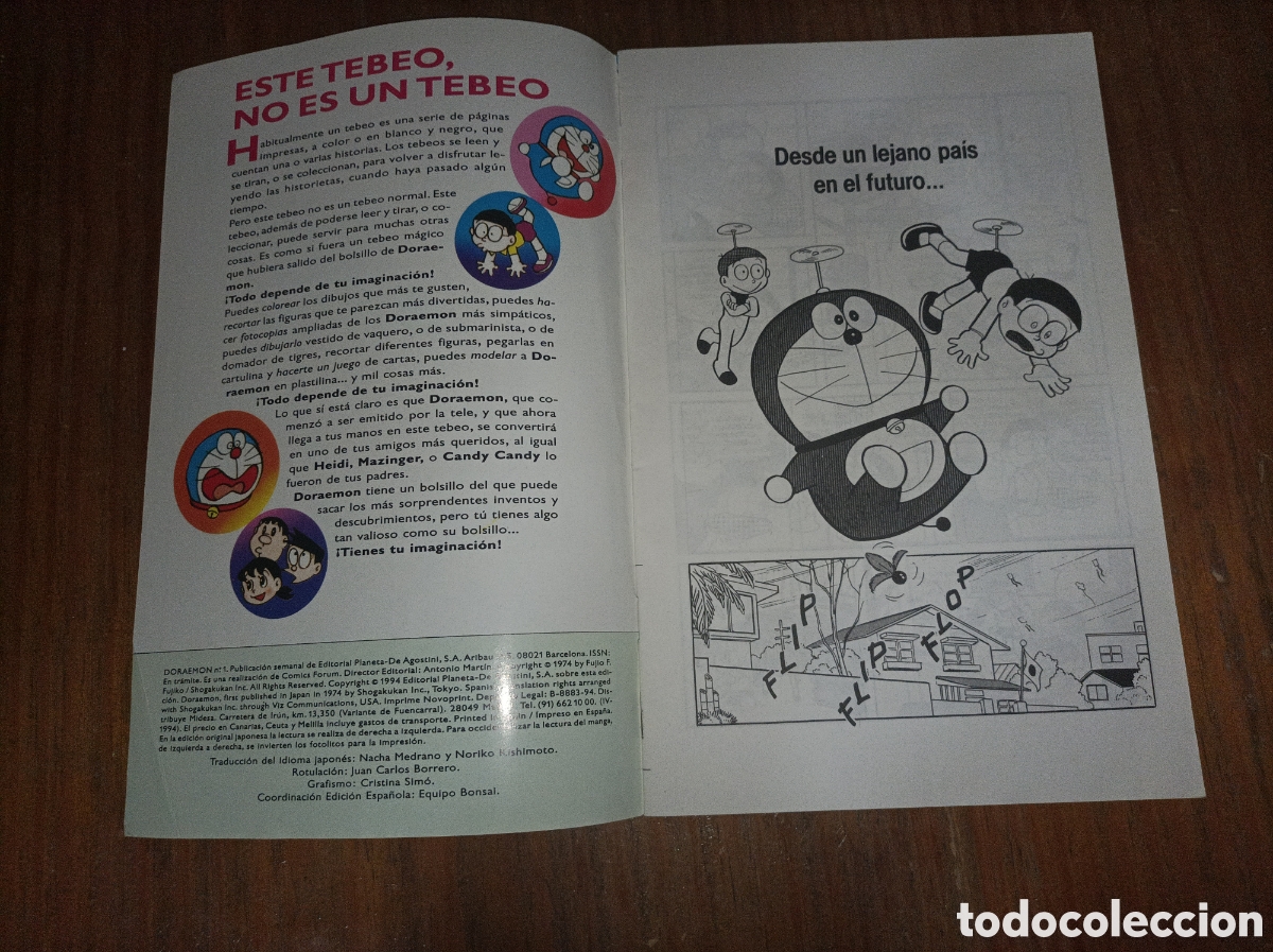 Tebeos: Doraemon n&uacute;mero 1 comic - Foto 2