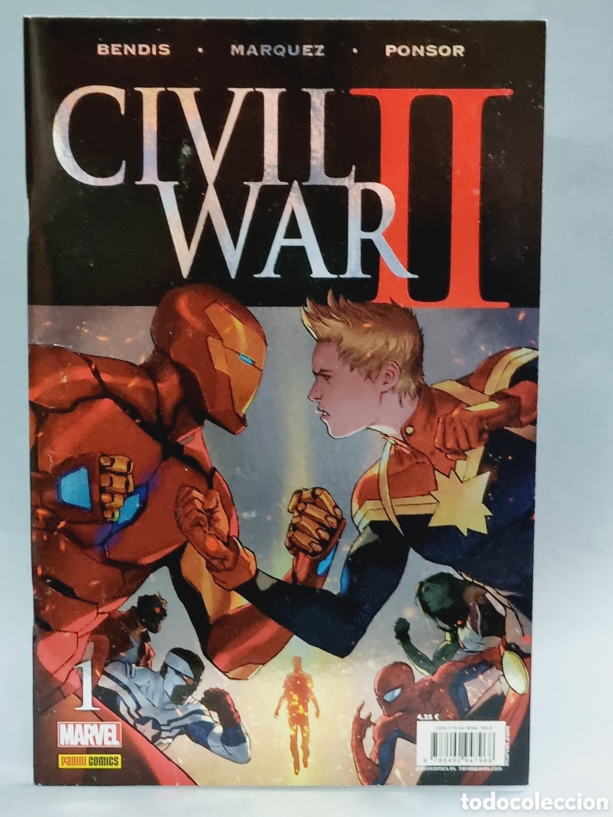 Tebeos: EXCELENTE ESTADO CIVIL WAR II MARVEL PANINI - Foto 1