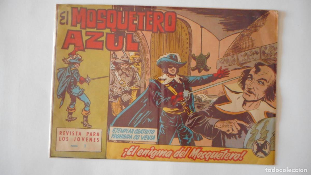 Tebeos: EL MOSQUETERO AZUL N&ordm; 1 . ORIGINAL / C-CLAS - Foto 1