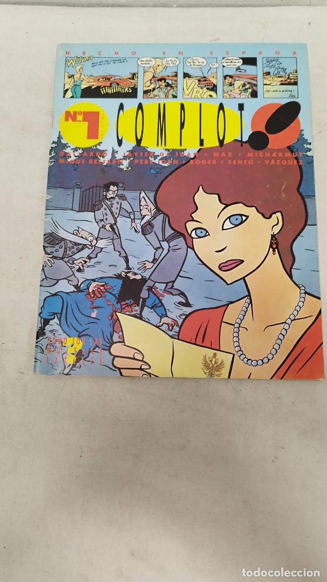 Tebeos: Antiguo C&oacute;mic,COMPLOT N&ordm;1 ,GALLARDO, MAX , ROGER - Foto 1