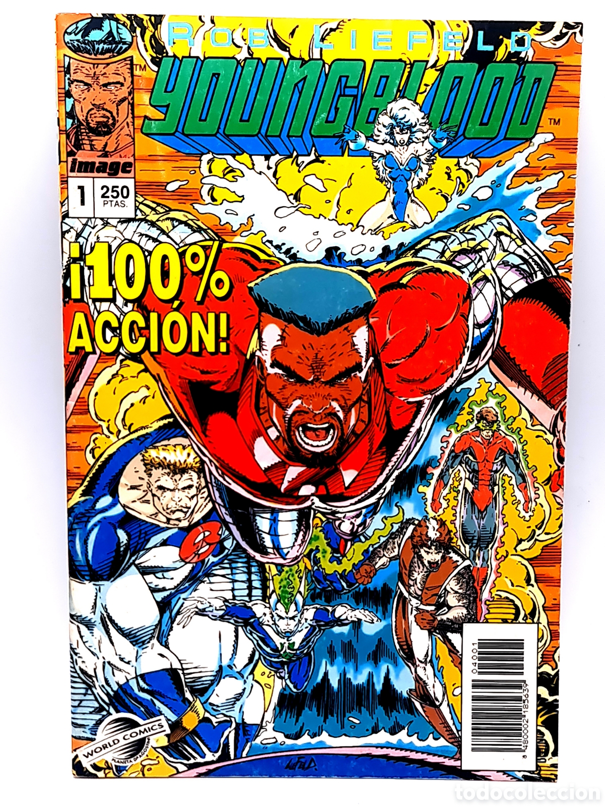 Tebeos: EXCELENTE ESTADO YOUNGBLOOD 1 IMAGE PLANETA COMICS GRAPA - Foto 1