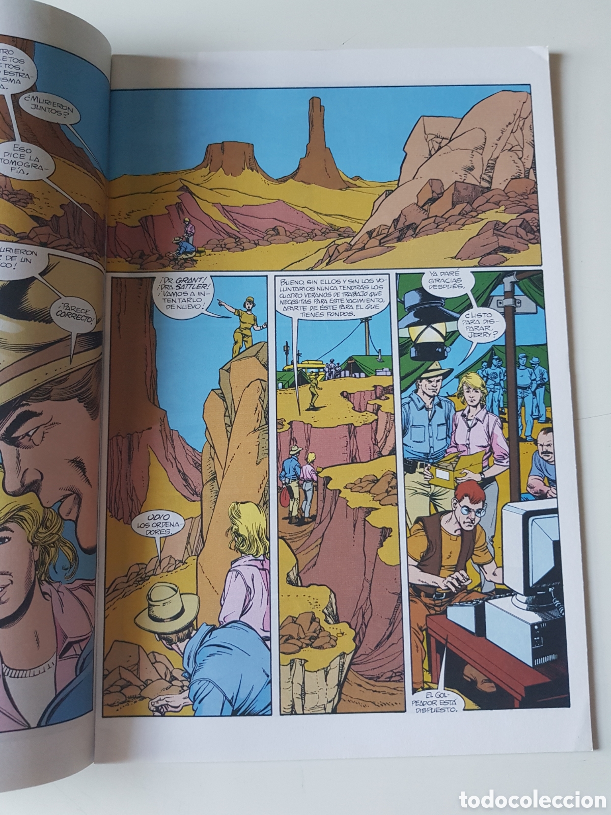 Tebeos: Jurassic Park, c&oacute;mic, n.1, ediciones B.1993. - Foto 5