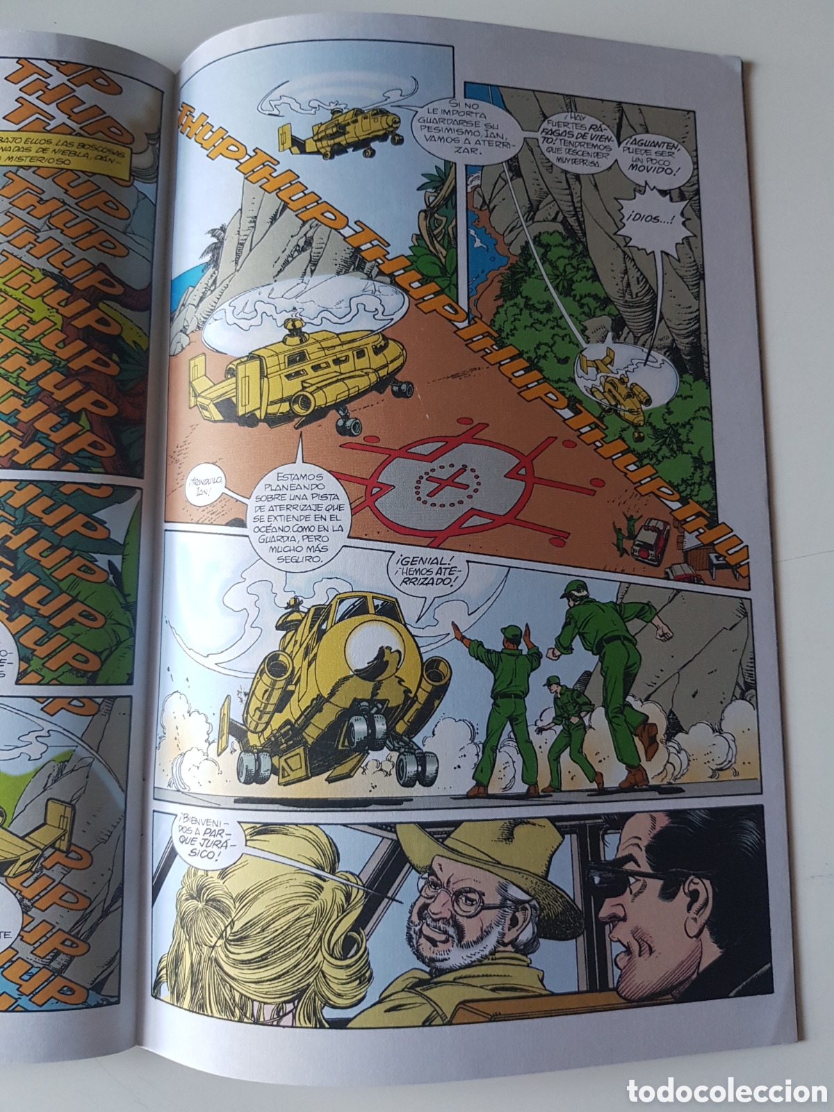 Tebeos: Jurassic Park, c&oacute;mic, n.1, ediciones B.1993. - Foto 6