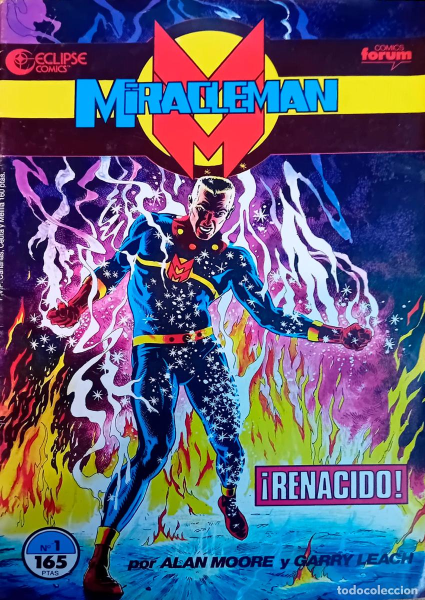 Tebeos: comic Miracleman Eclipse Comics n&ordm; 1 Grapa buen estado - Foto 1