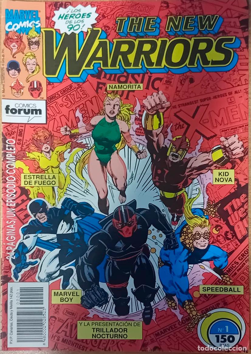 Tebeos: COMIC The new WARRIORS - N&ordm; 1 MARVEL & FORUM COMICS - bien conservado - Foto 1