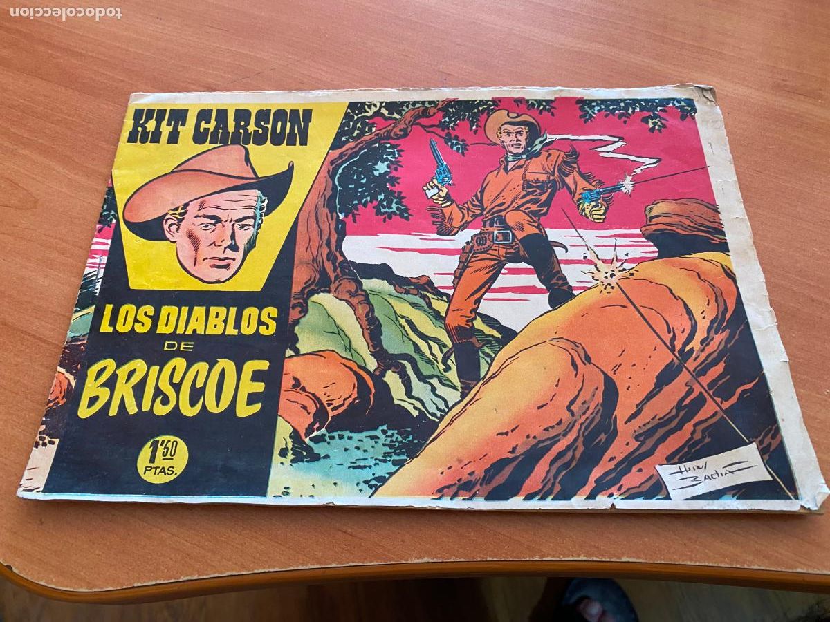 Tebeos: KIT CARSON N&ordm; 1 LOS DIABLOS DE BRISCOE (ORIGINAL GRAFICAS GUADA) (COB182) - Foto 1