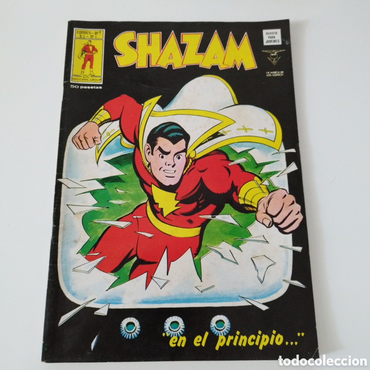 Tebeos: SHAZAM / # 1 / EN EL PRINCIPIO / COMICS ART / EDICIONES VERTICE / MUY BUEN ESTADO