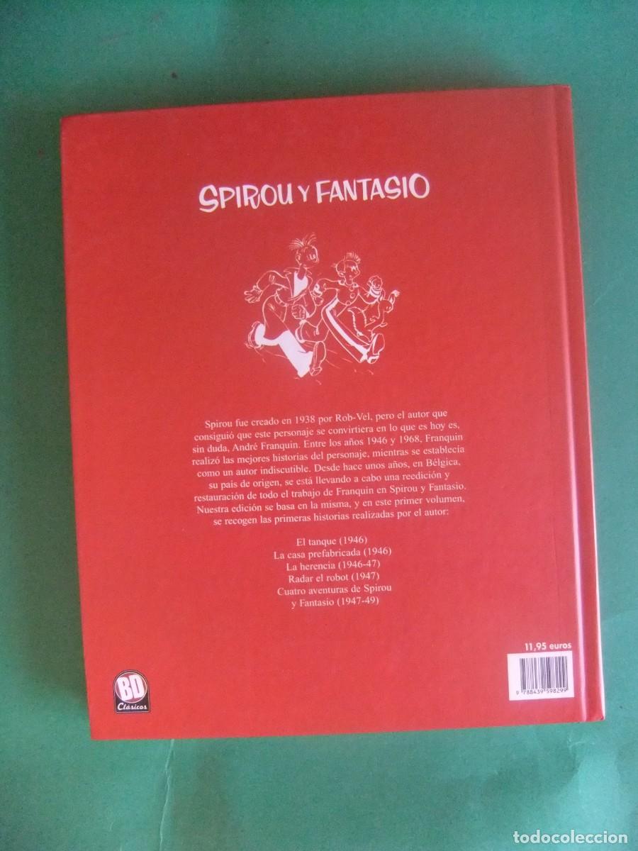 Tebeos: SPIROU Y FANTASIO VOLUMEN 1 PLANETA DeAGOSTINI - Foto 2