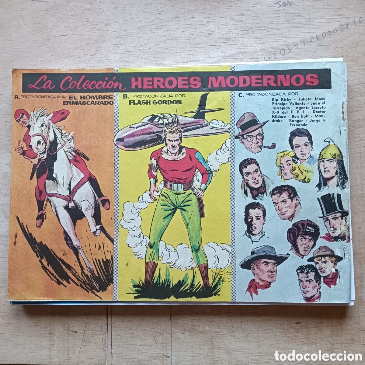 Tebeos: COLECCI&Oacute;N H&Eacute;ROES MODERNOS FLASH GORDON N&Uacute;M-1 - Foto 2