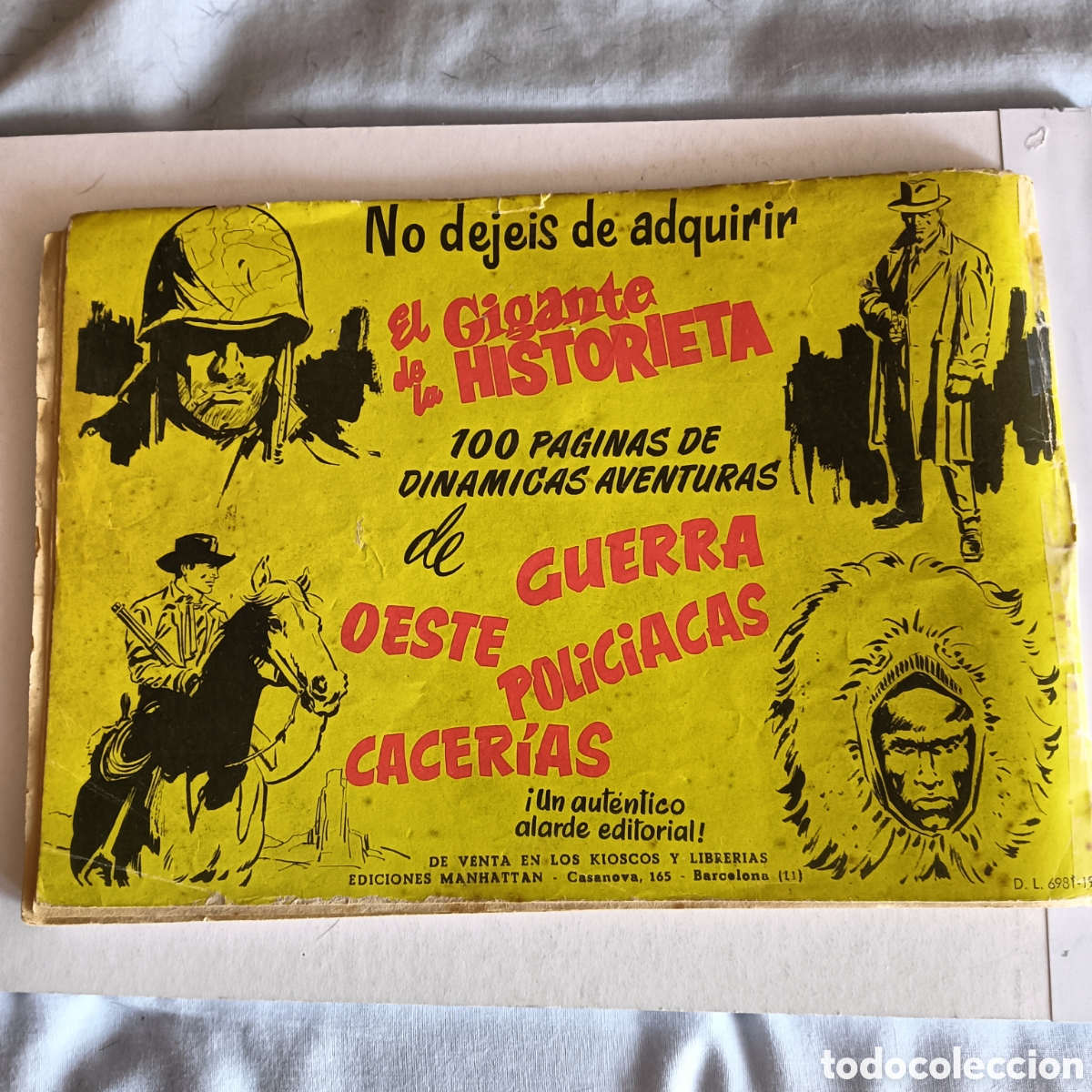 Tebeos: CASCO DE ACERO 2 EN UNO N&Uacute;M-1 - Foto 3