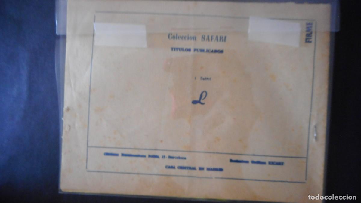 Tebeos: SAFARI N&ordm; 1 . RICART / C-10 - Foto 2