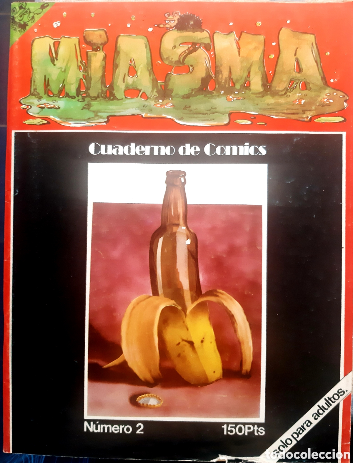 Tebeos: MIASMA COMIC EXTREMADAMENTE PROFUNDO. N&ordm; 1 y n&deg;2 - Foto 2