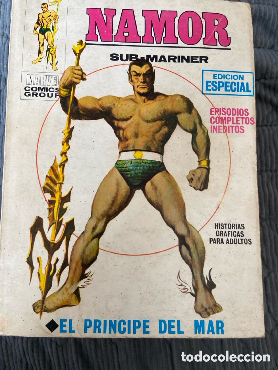 Tebeos: Namor el pr&iacute;ncipe del mar v&eacute;rtice 1970 Taco - Foto 1