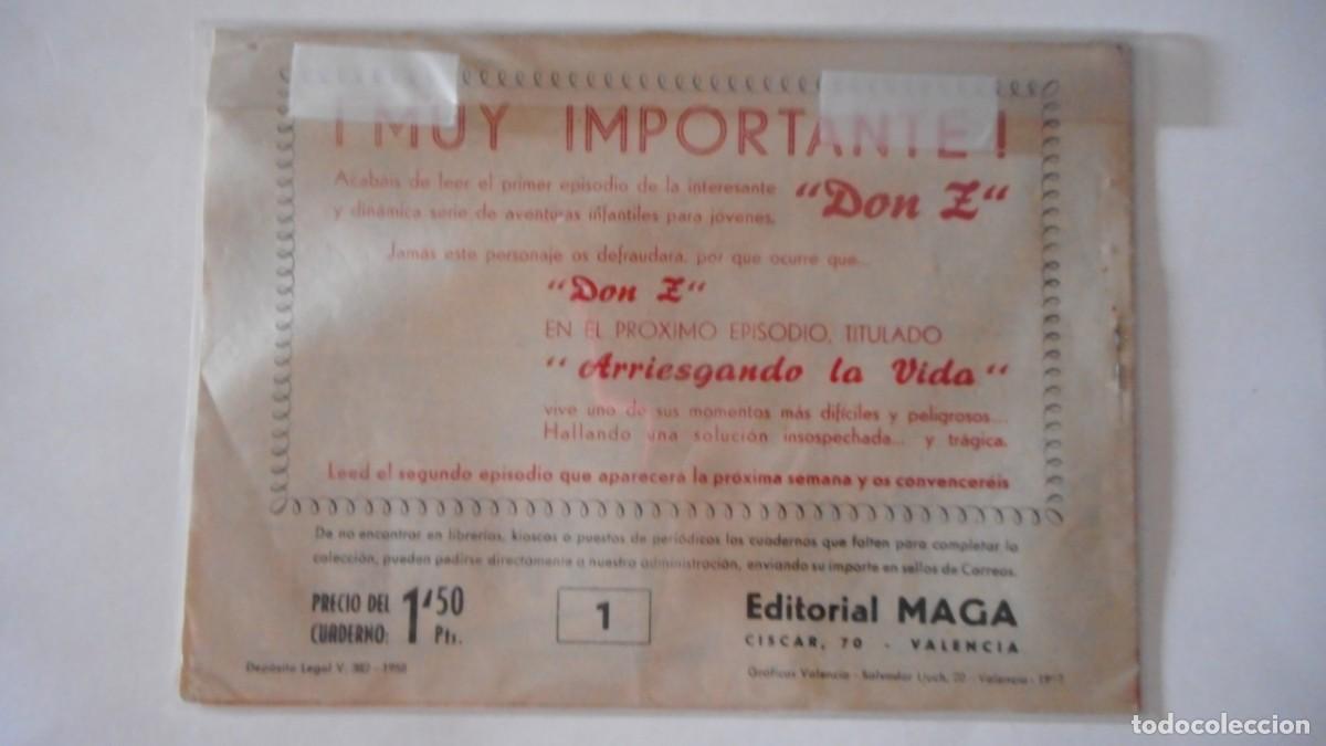 Tebeos: DON Z N&ordm; 1 . MAGA / C-21 - Foto 2