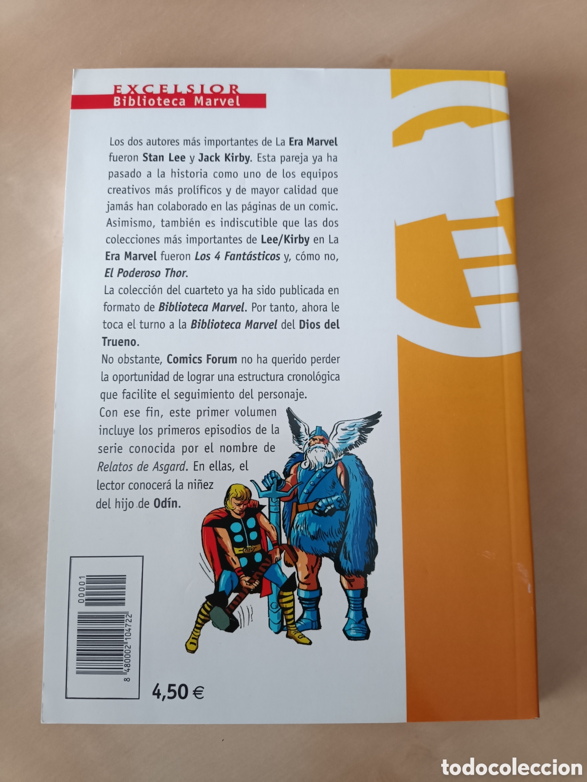 Tebeos: C&Oacute;MIC THOR EL PODEROSO 1 EXCELSIOR BIBLIOTECA MARVEL FORUM - Foto 2