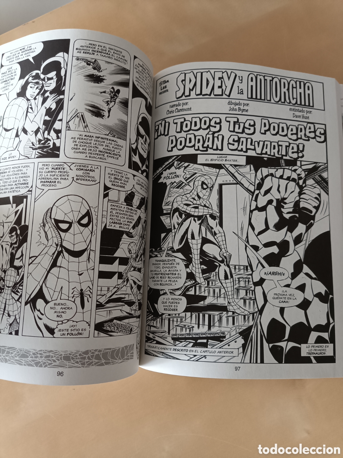 Tebeos: C&Oacute;MIC SPIDERMAN 1 GRANDES H&Eacute;ROES DEL COMIC BIBLIOTECA EL MUNDO - Foto 4