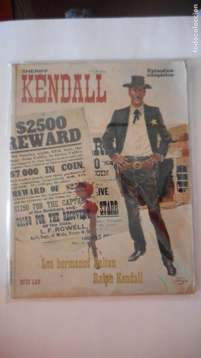 Tebeos: SHERIFF KENDALL N&ordm; 1. BURU LAN / C-22 - Foto 1