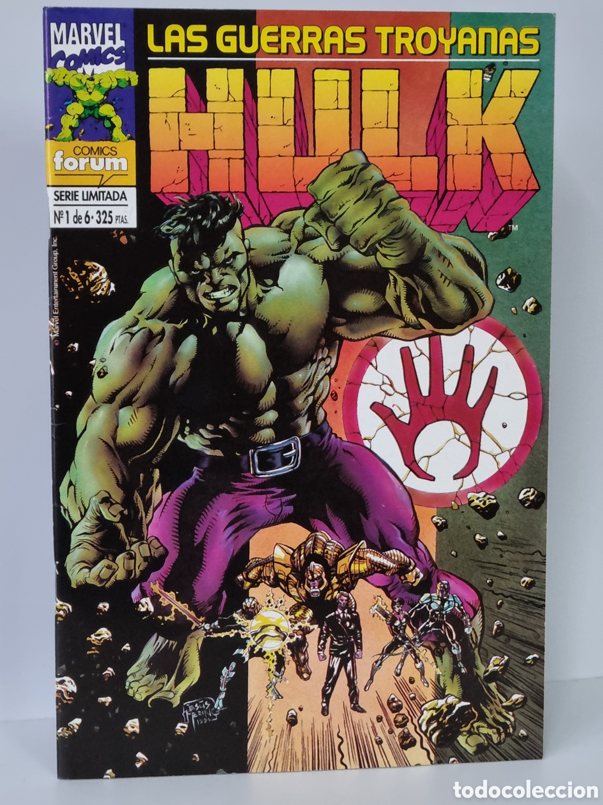 Tebeos: EXCELENTE ESTADO LAS GUERRAS TROYANAS 1 GRAPA MARVEL FORUM - Foto 1