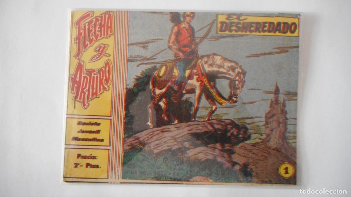Tebeos: FLECHA Y ARTURO N&ordm; 1 . RICART / C-21 - Foto 1