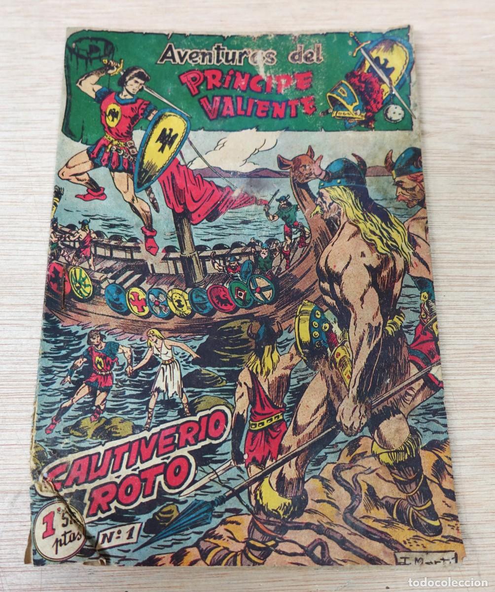 Tebeos: AVENTURAS DEL PR&Iacute;NCIPE VALIENTE N.&ordm; 1. FERMA. ORIGINAL. - Foto 1