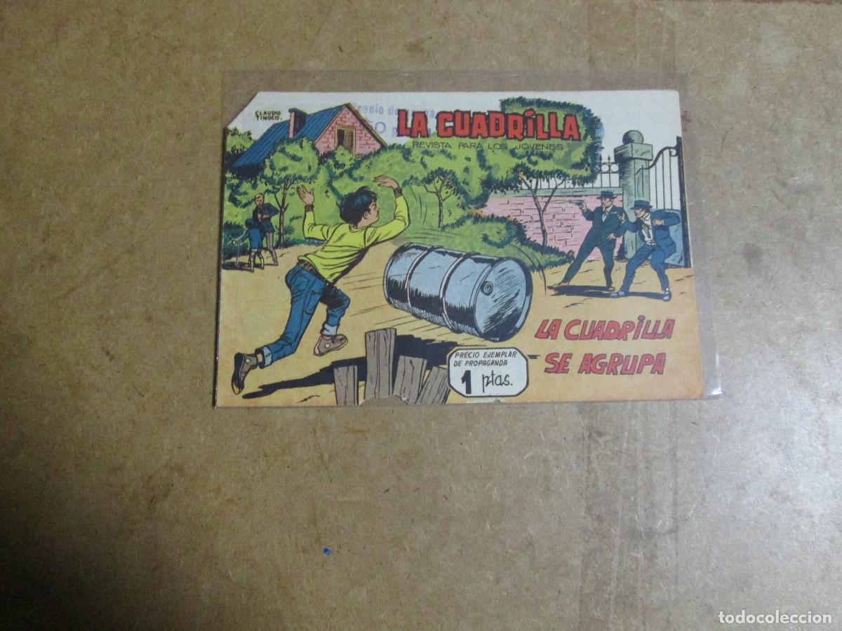 Tebeos: La cuadrilla n&ordm; 1, original editorial Maga - Foto 1