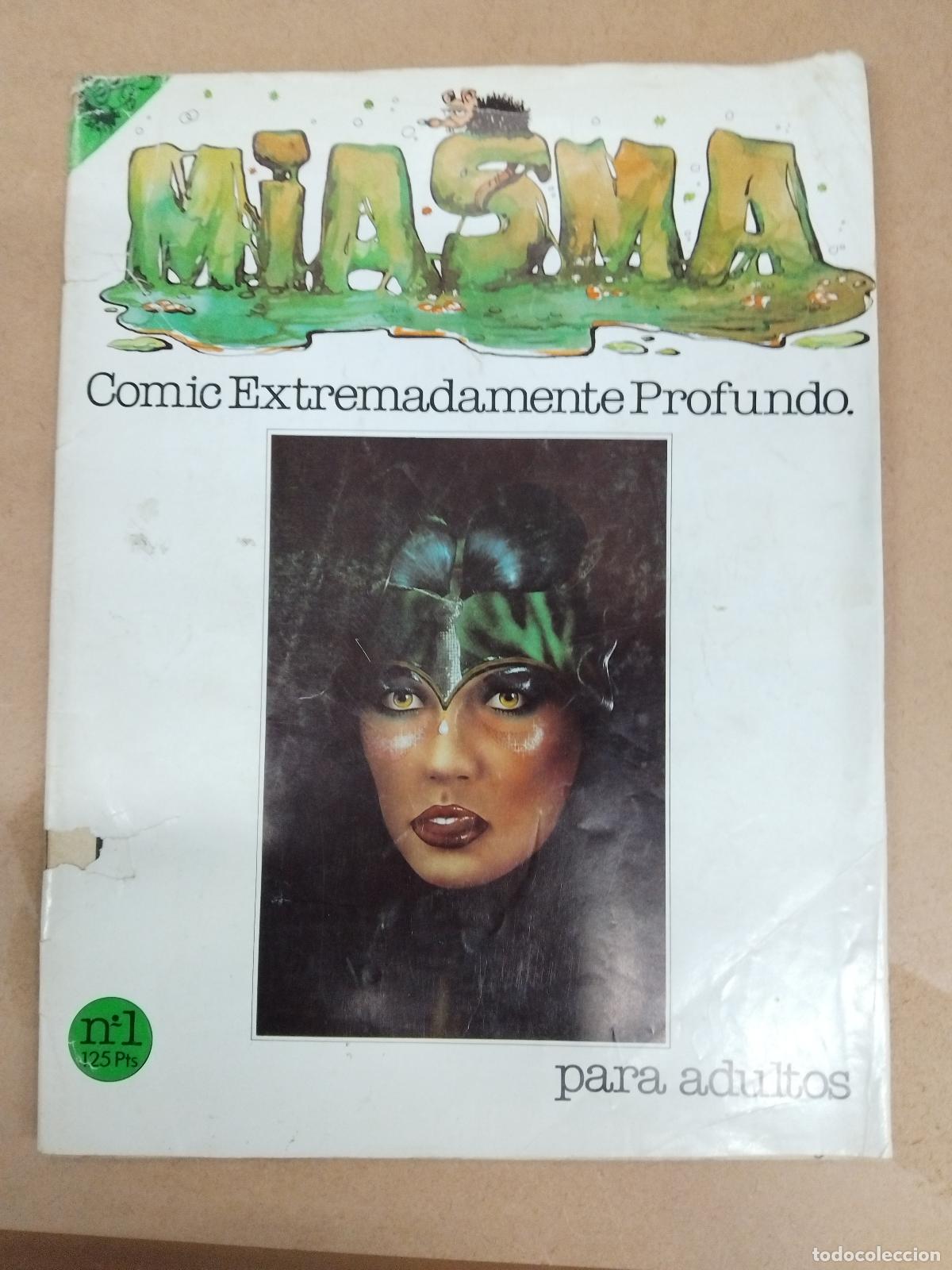 Tebeos: MIASMA N&ordm; 1 - COMIC EXTREMADAMENTE PROFUNDO - PARA ADULTOS - Foto 1