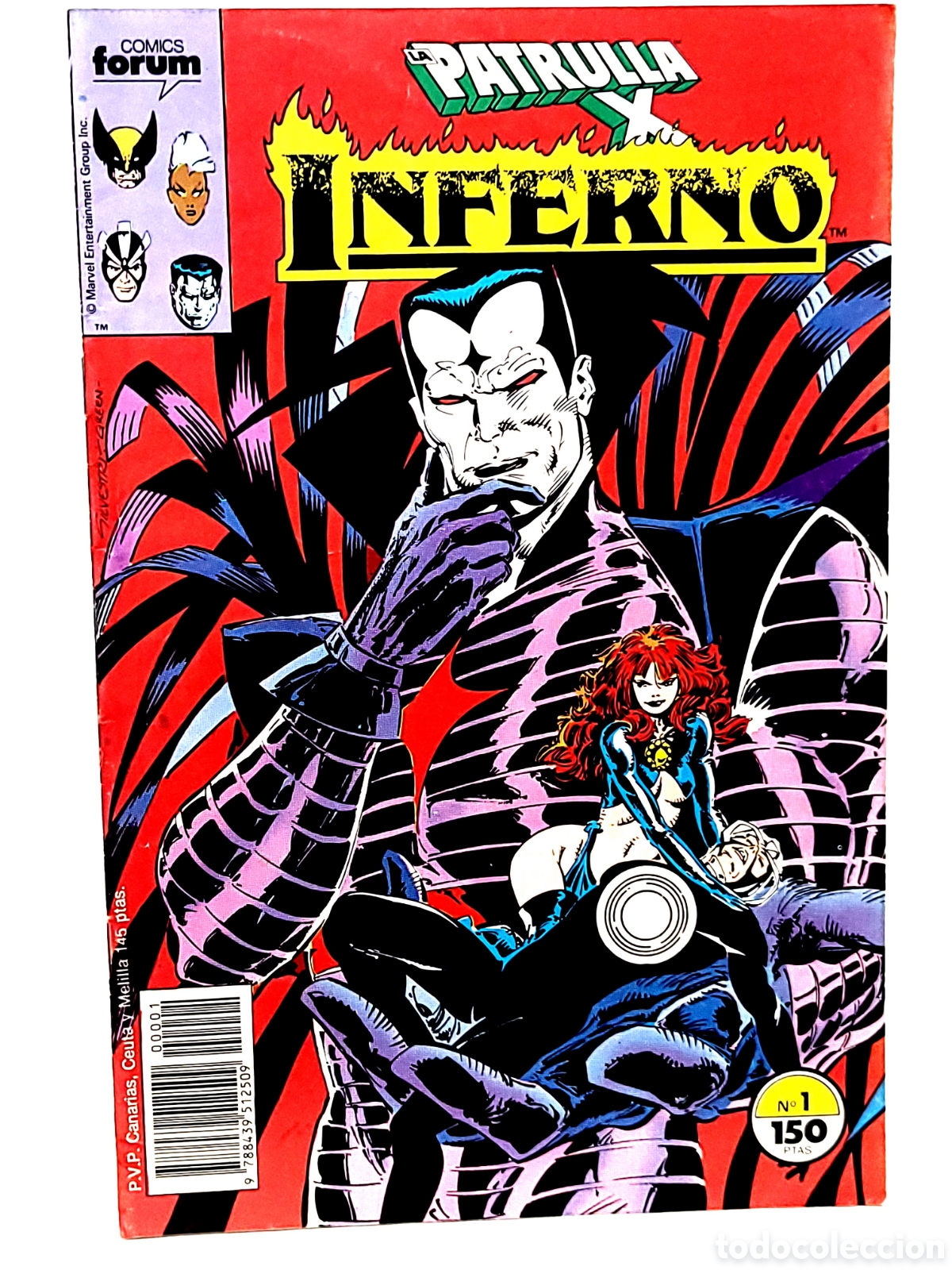 Tebeos: MUY BUEN ESTADO INFERNO 1 FORUM COMICS MARVEL GRAPA - Foto 1
