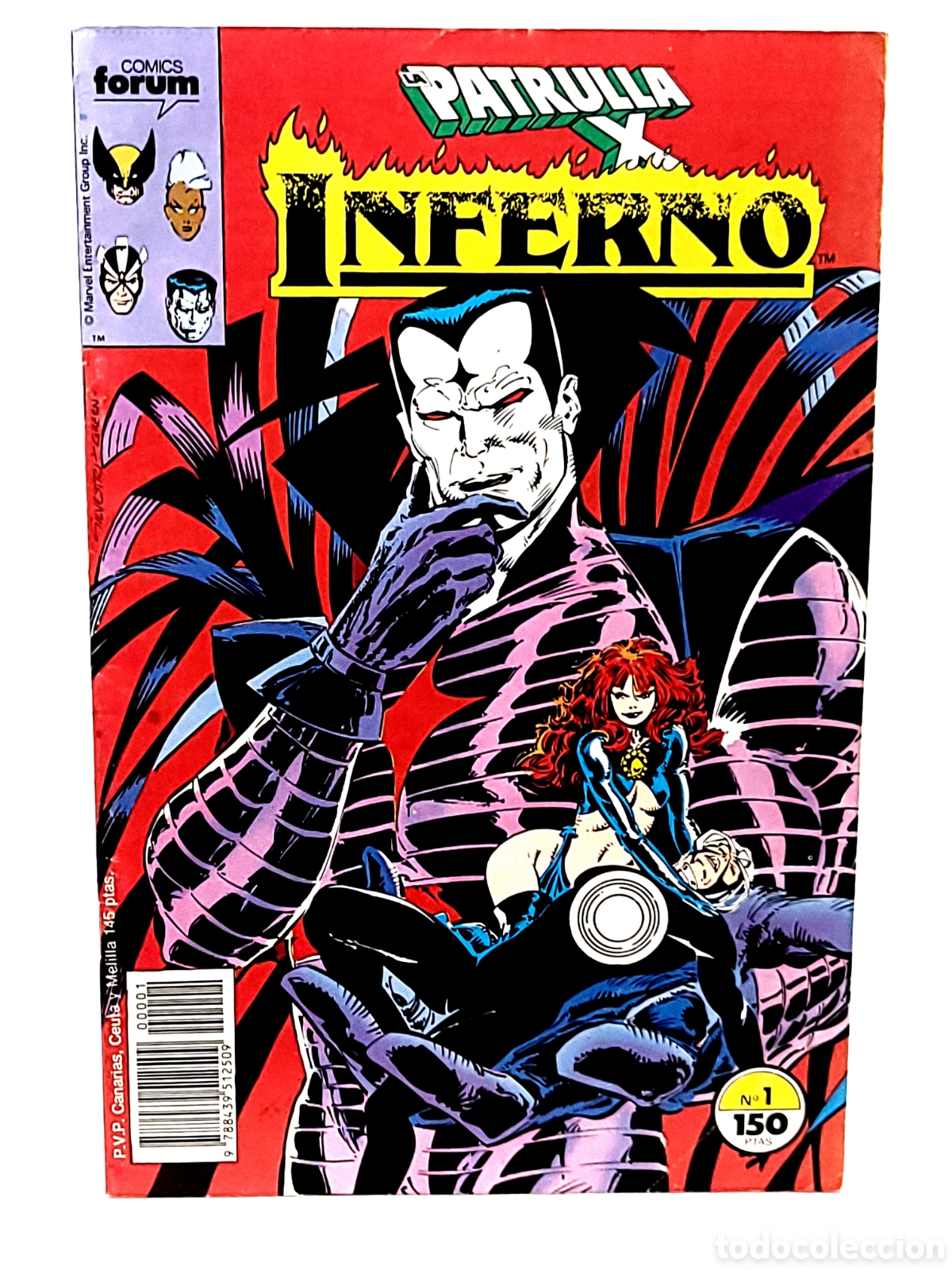 Tebeos: MUY BUEN ESTADO INFERNO 1 FORUM COMICS MARVEL GRAPA - Foto 1