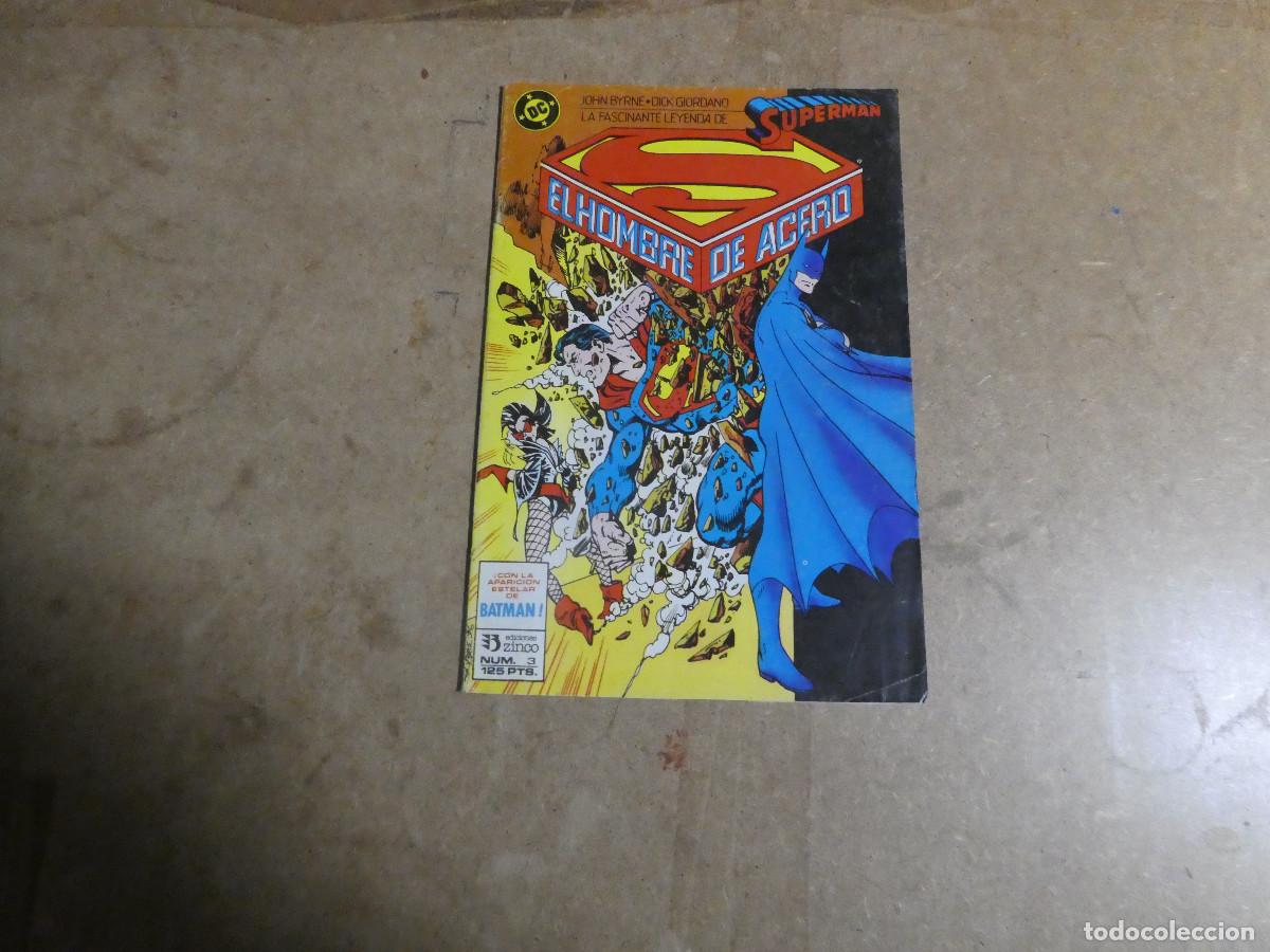 Tebeos: superman, el hombre de acero, n&ordm; 1, 2 y 3 de zinco - Foto 3