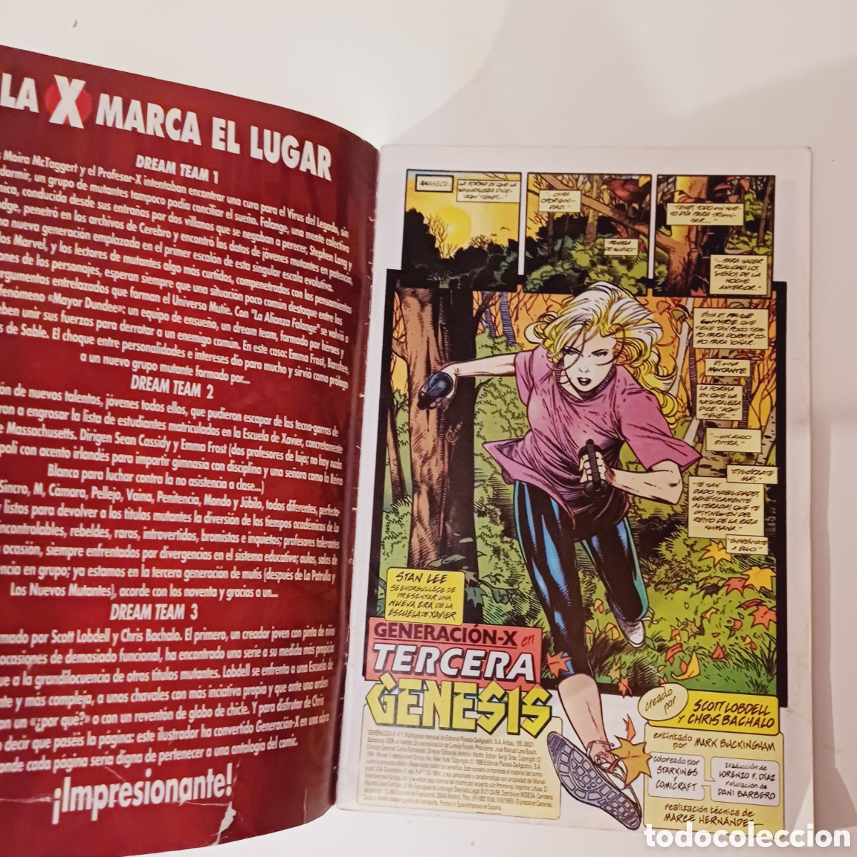 Tebeos: Comic Forum X-Men Generaci&oacute;n X N&deg; 1 - Foto 2