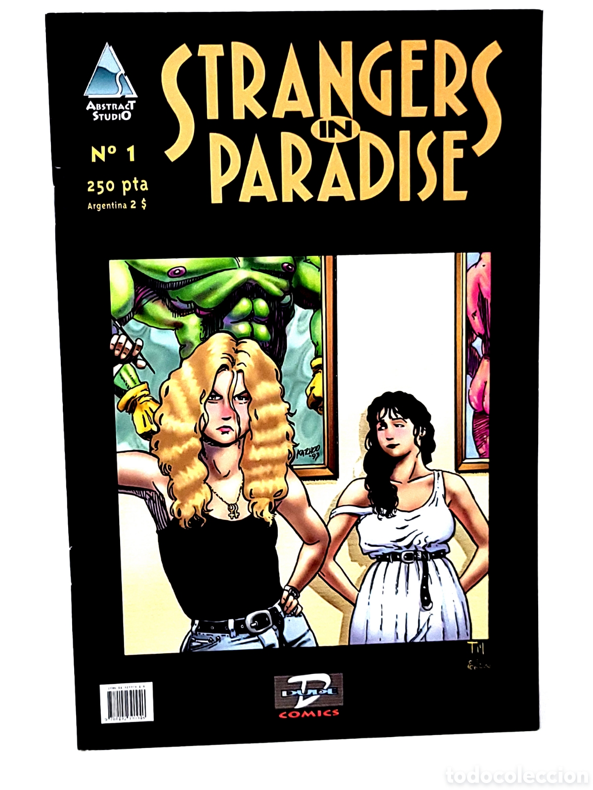 Tebeos: DE KIOSCO STRANGERS IN PARADISE 1 DUDE COMICS GRAPA - Foto 1