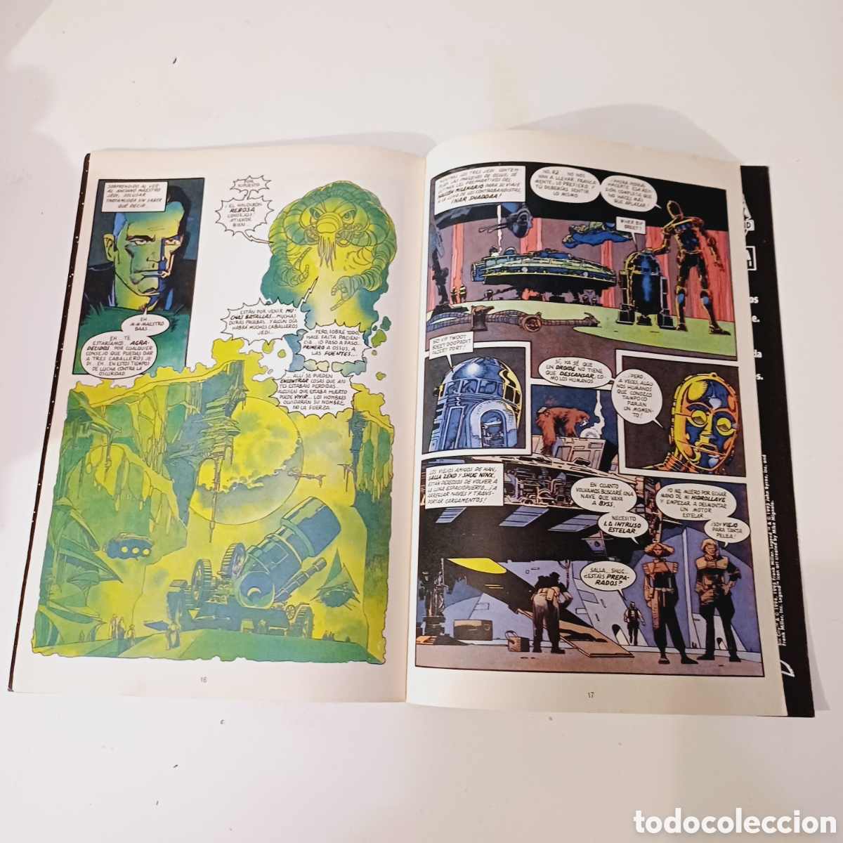 Tebeos: Comic STAR WARS IMPERIO OSCURO II N&deg; 1 EXCELENTE ESTADO NORMA 1995 - Foto 4