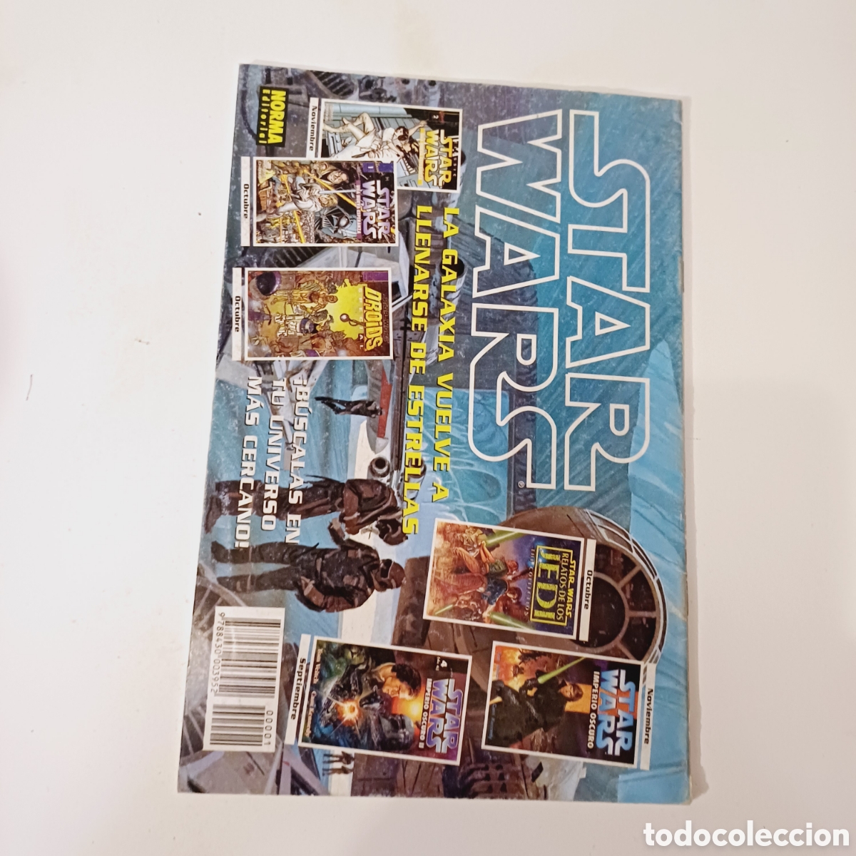 Tebeos: Comic STAR WARS IMPERIO OSCURO II N&deg; 1 EXCELENTE ESTADO NORMA 1995 - Foto 5