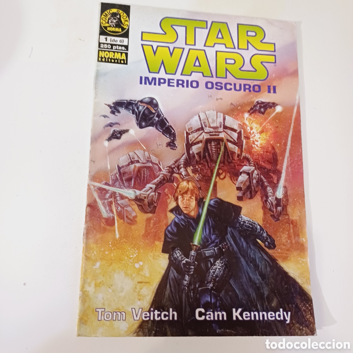 Tebeos: Comic STAR WARS IMPERIO OSCURO II N&deg; 1 EXCELENTE ESTADO NORMA 1995 - Foto 1