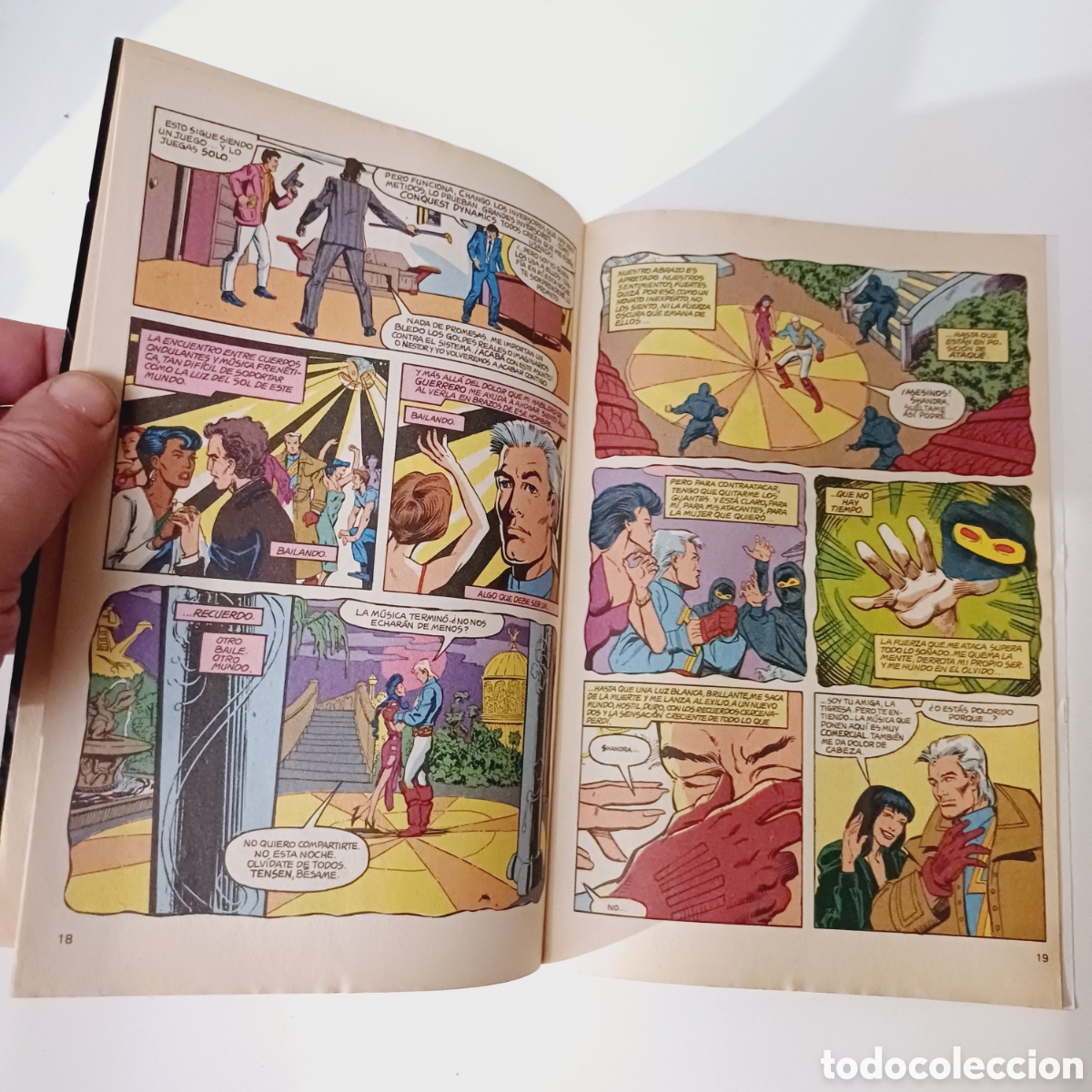Tebeos: Comic NUEVO UNIVERSO JUSTICE N&ordm; 1 C&Oacute;MIC MARVEL FORUM 1989 - Foto 4